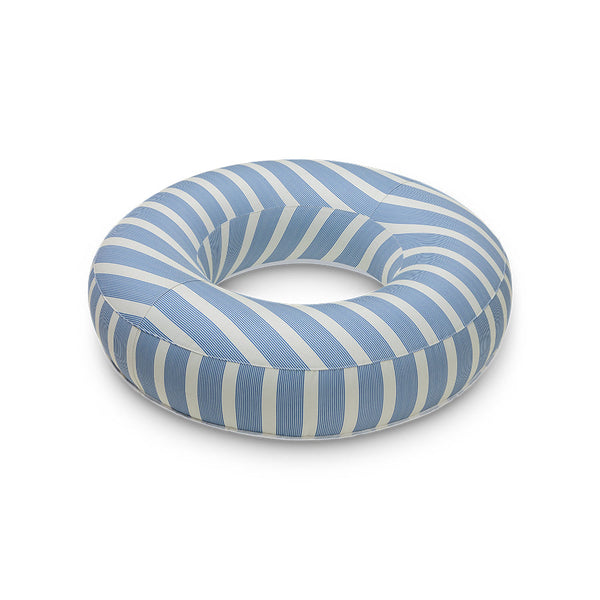 Premium Swim Ring - Blue/Beige - Monaco - Ø 120 cm