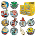 Display de 12 blind boxes Bob l’éponge - pin’s mystère