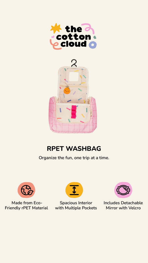 Pedro the Pear rPET toiletry bag