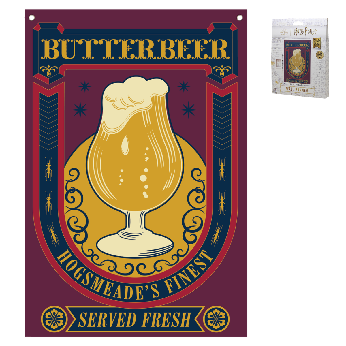 Harry Potter Wall Banner - Butterbeer