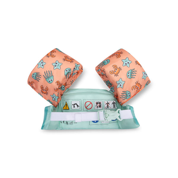 Puddle Jumper - Green/Pink - Animal Bands - 2-6 Years