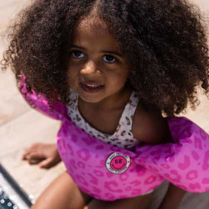 Puddle Jumper - Pink - Leopard - 2-6 Years