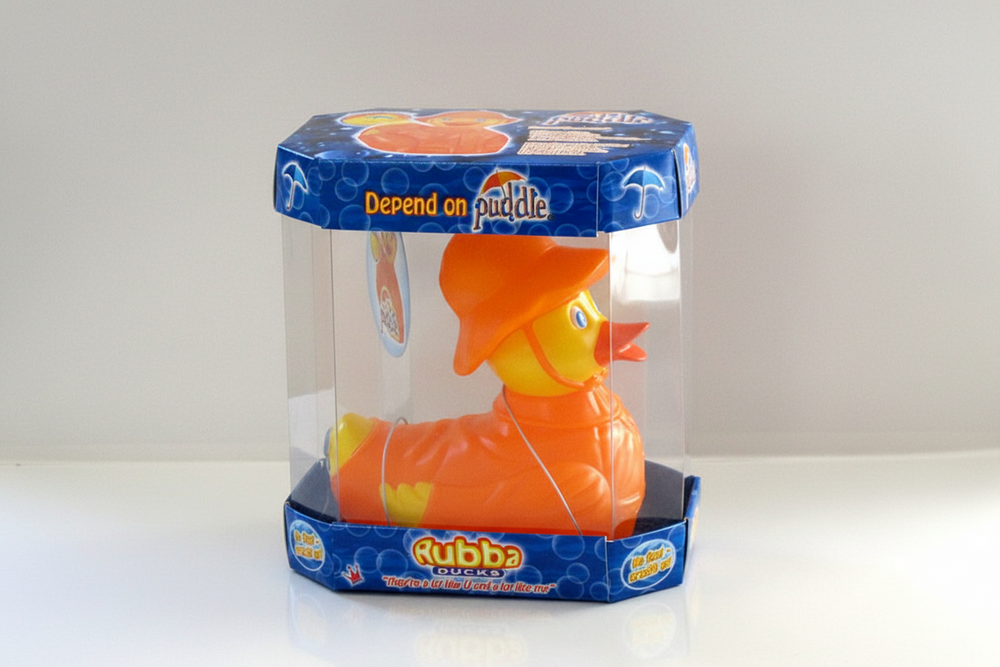 Eend Regenachtige Dag « Puddle »