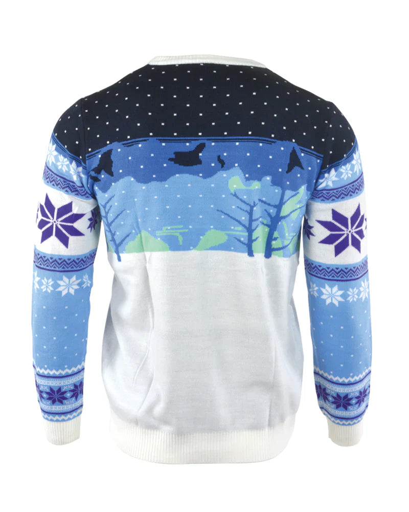 Sonic Christmas Pull Skiing