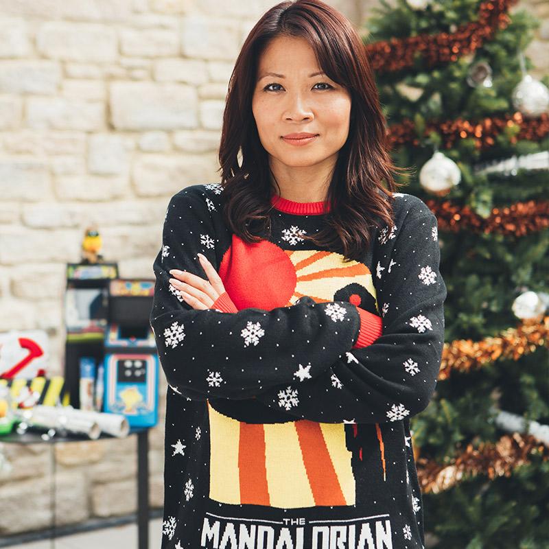 Christmas sweater The Mandalorian