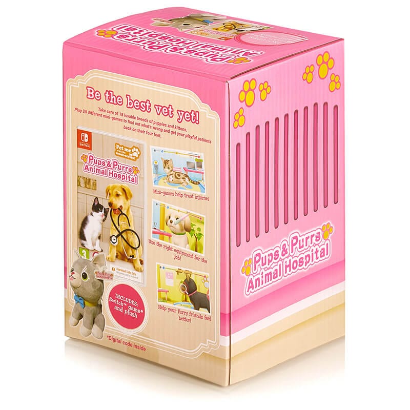 Pluche Dierenkliniek Kittens en Puppy's - Kitten