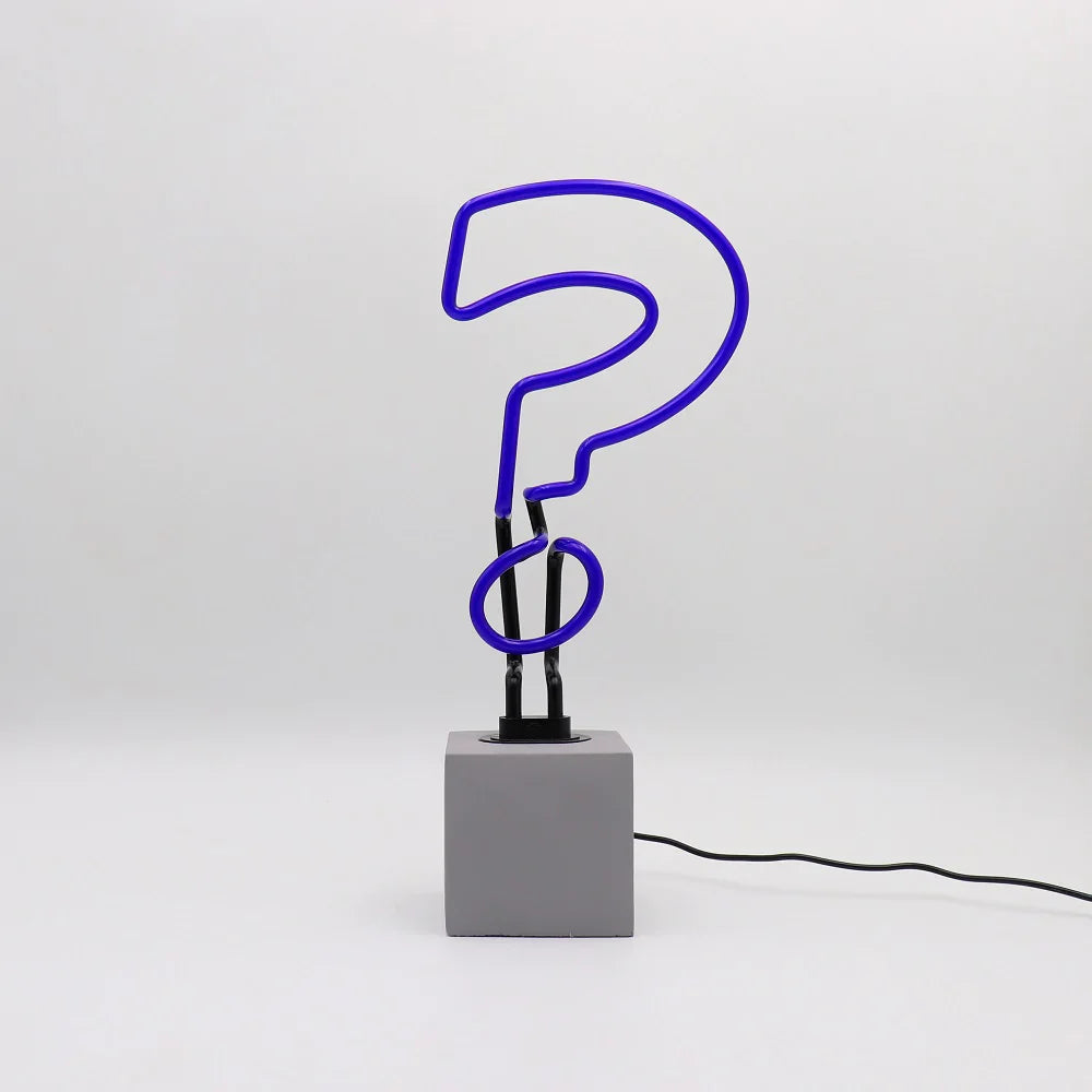 Lampe Néon Point d'Interrogation