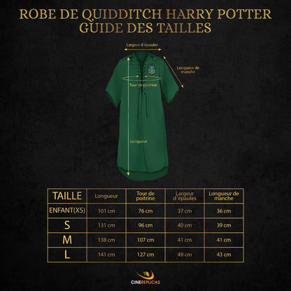 Customizable Slytherin Quidditch Robe