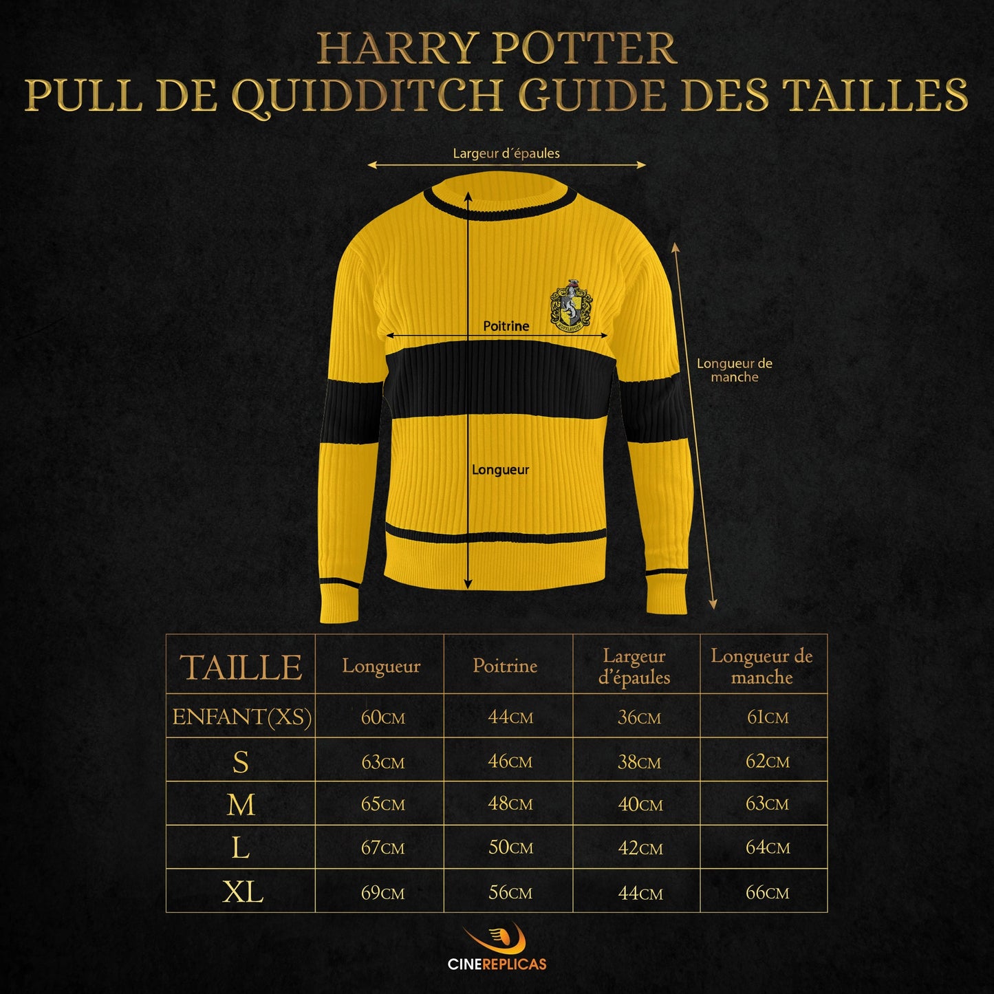 Hufflepuff Quidditch Jumper