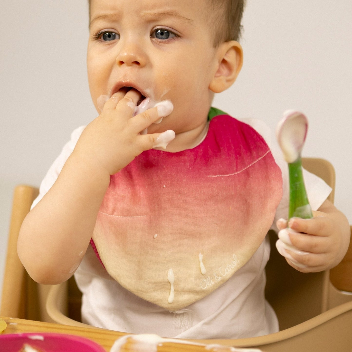 Ramona the Radish Bib