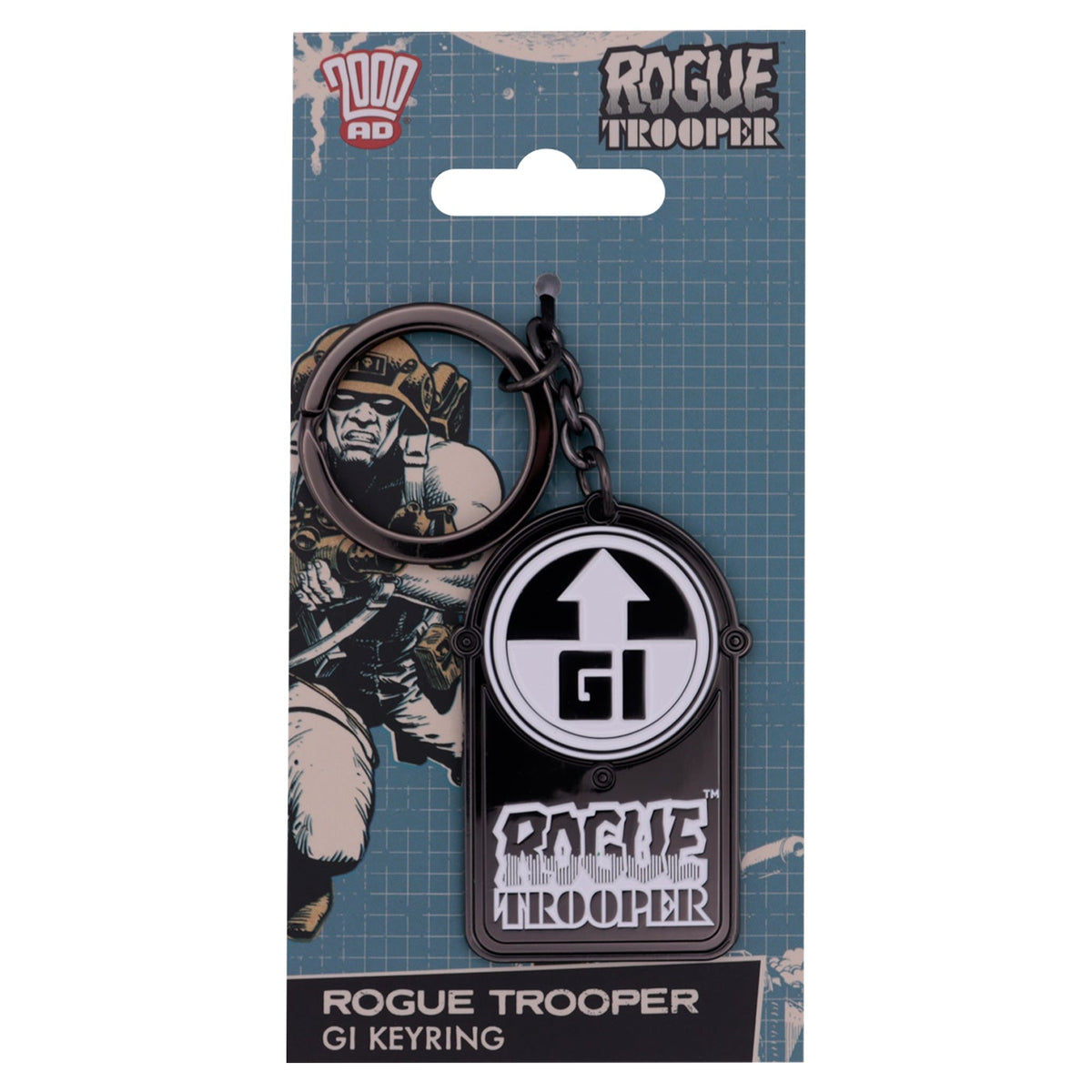 2000 AD Keychain - Rogue Trooper GI