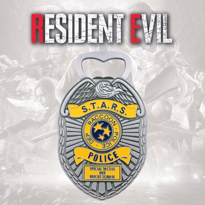Resident Evil STARS Police Badge Bottle Opener