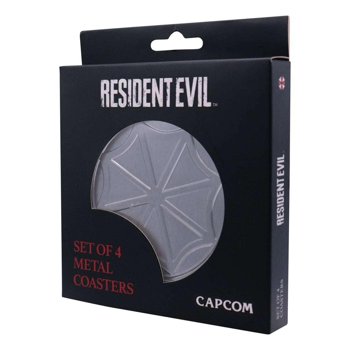 Resident Evil Embossed Metal Coaster Set of 4
