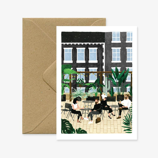 Rooftop - Greeting Card