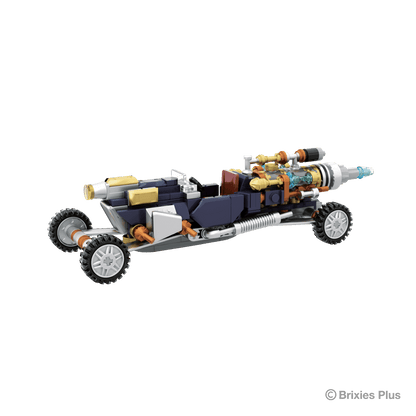 BRIXIES Plus Steampunk Race Car