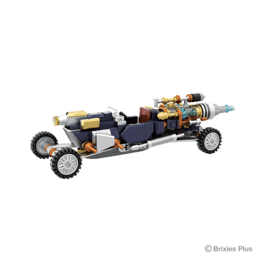 BRIXIES Plus Steampunk Race Car