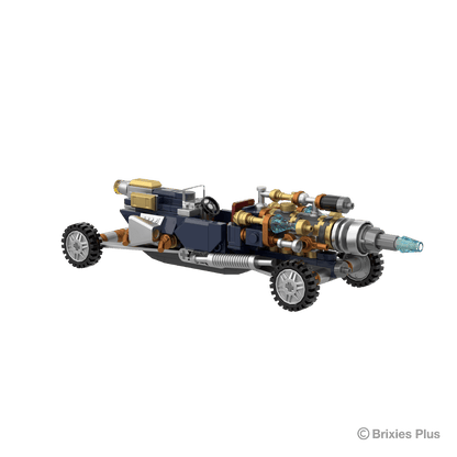 BRIXIES Plus Steampunk Race Car