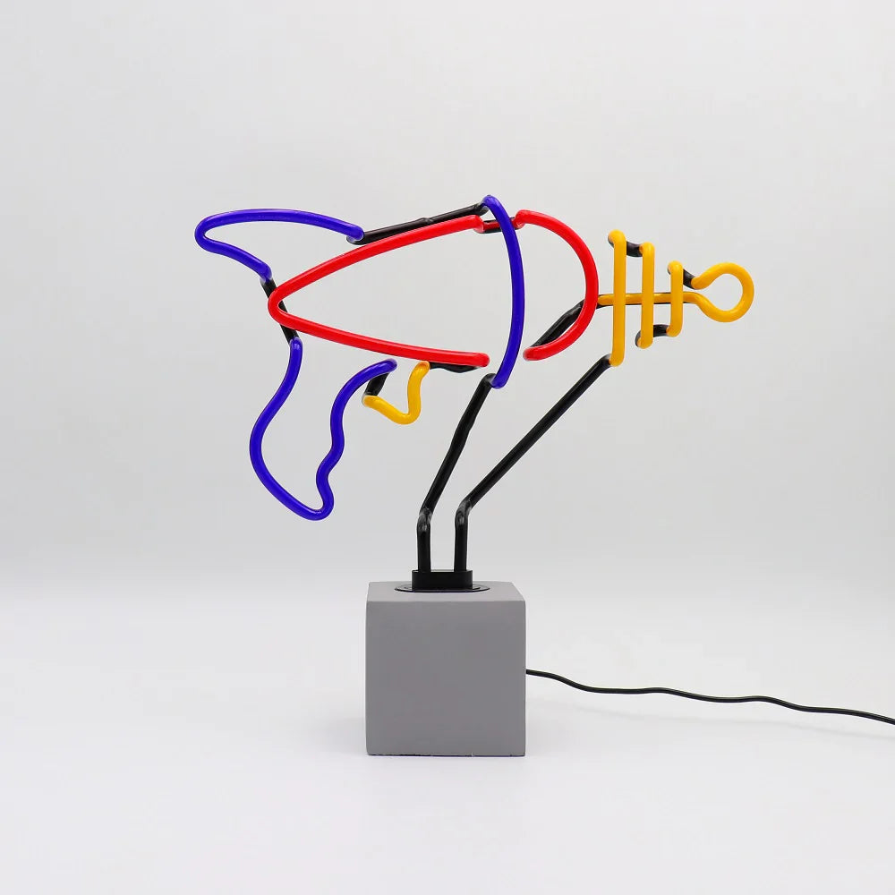Laser Gun Neon Lamp