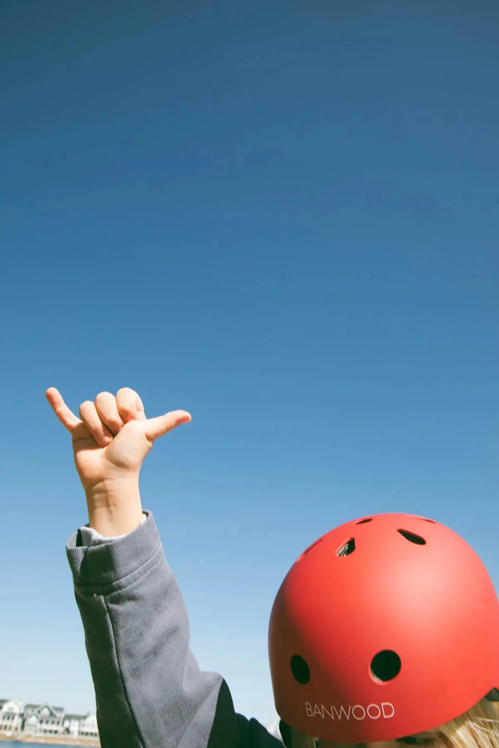 Casque Enfant – Rouge Mat