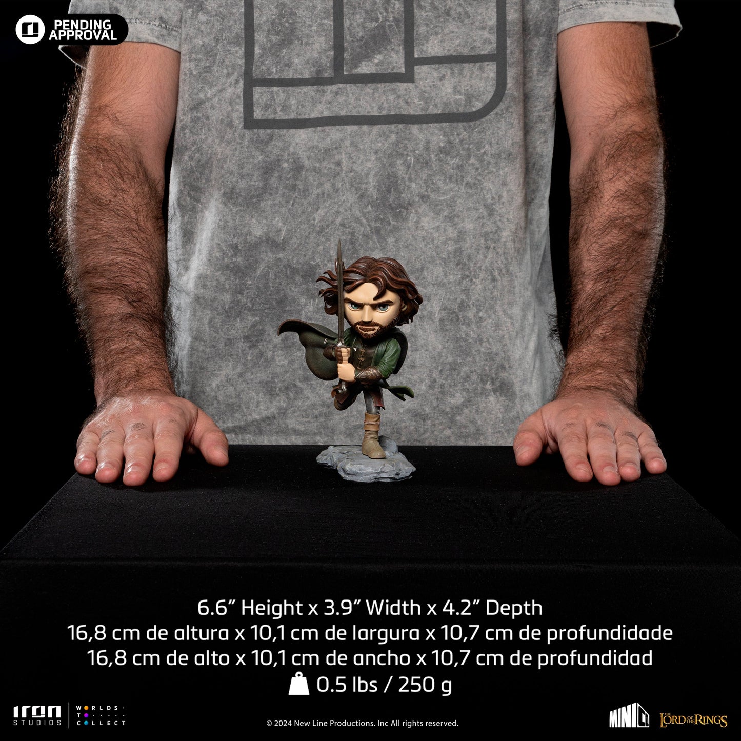 Figurine Aragorn - The Lord of the Rings - Mini Co.