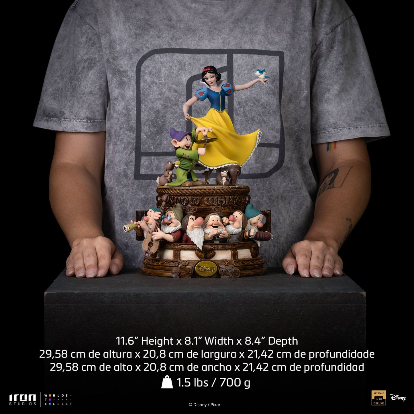 Pre-Order - Snow White Deluxe Statue - Snow White and the Seven Dwarves - Art Scale 1/10 - Iron Studios