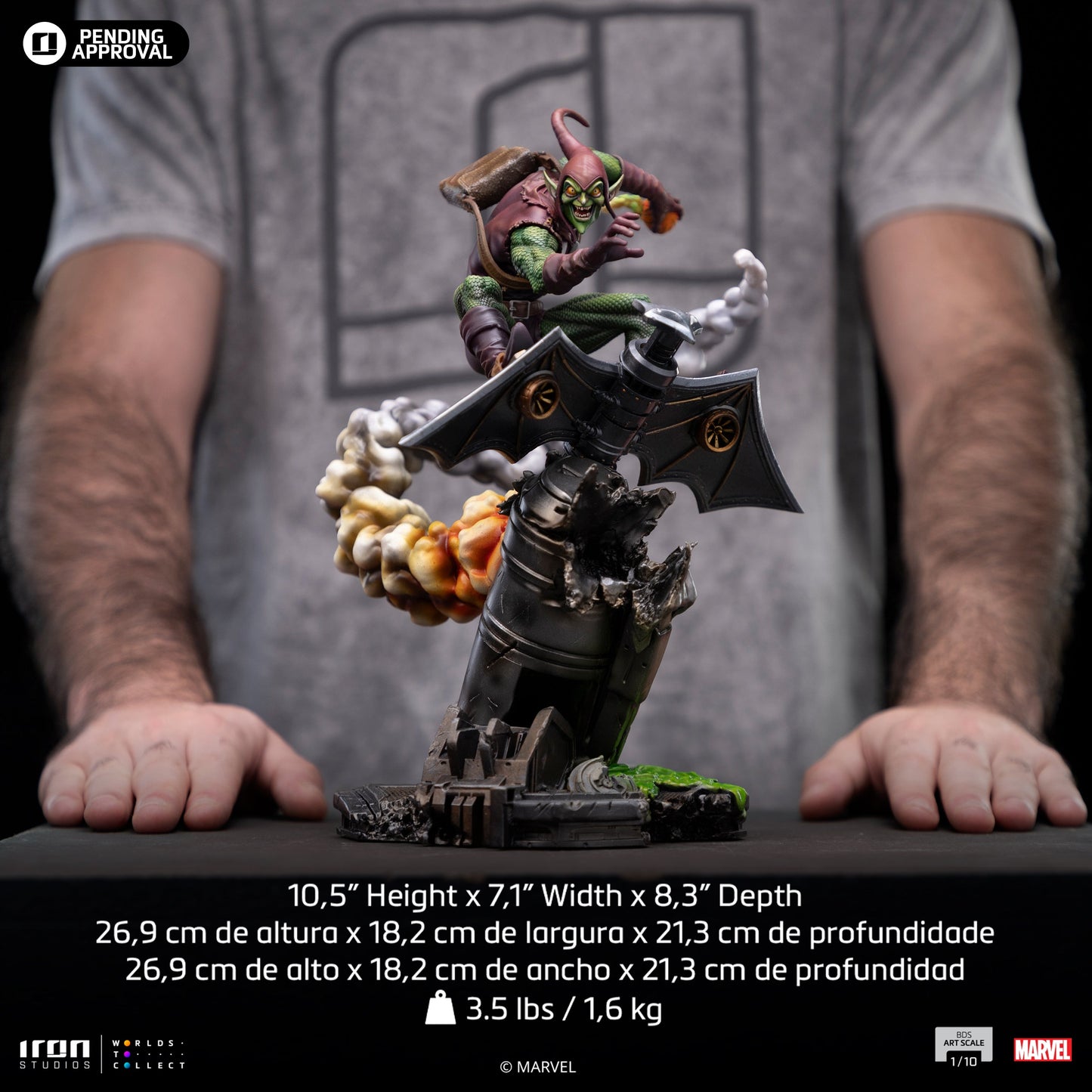 Green Goblin Statue - Spider-man vs Villains Diorama - BDS Art Scale 1/10 - Iron Studios
