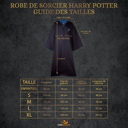 Robe de Sorcier Serdaigle Adultes