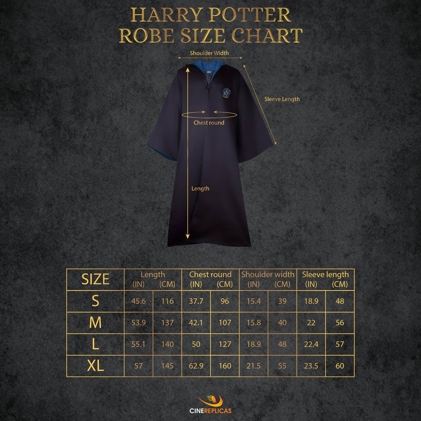 Adults' Deluxe Ravenclaw Complete Costume