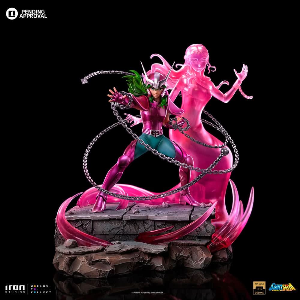 Andromeda Shun Deluxe Statue - Saint Seiya - Art Scale 1/10 - Iron Studios