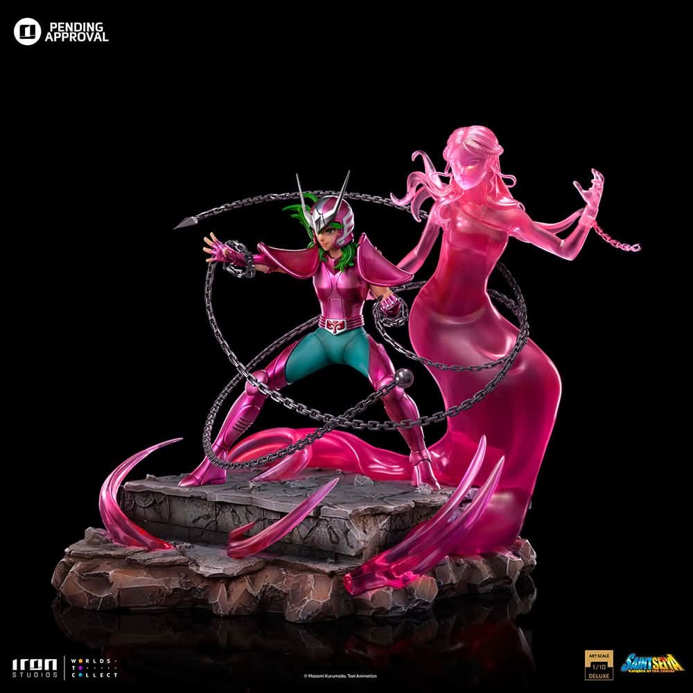 Andromeda Shun Deluxe Statue - Saint Seiya - Art Scale 1/10 - Iron Studios