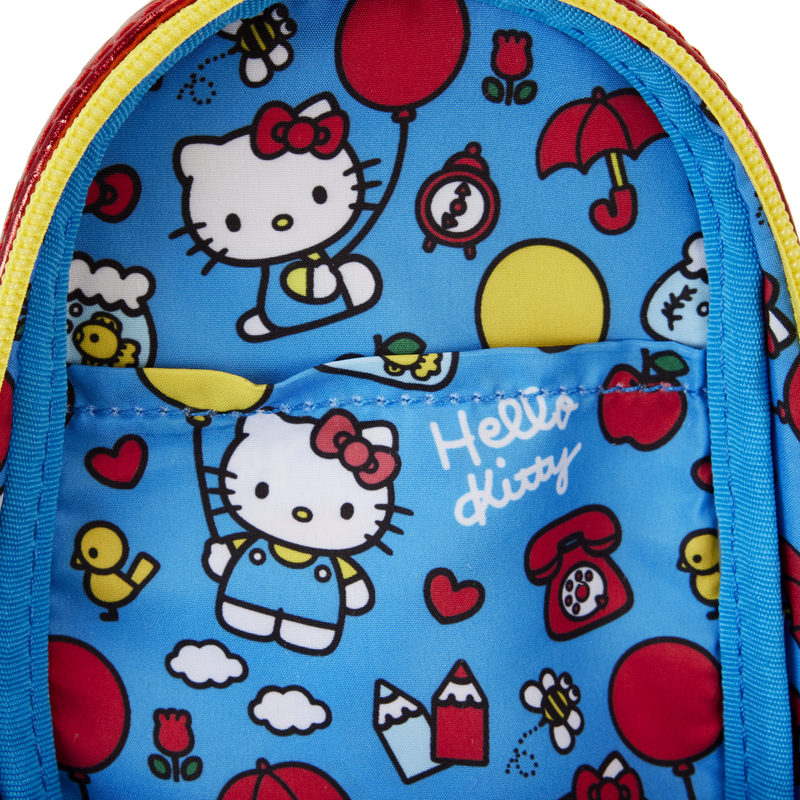 Hello Kitty Mini Pencil Case Backpack - 50th Anniversary 