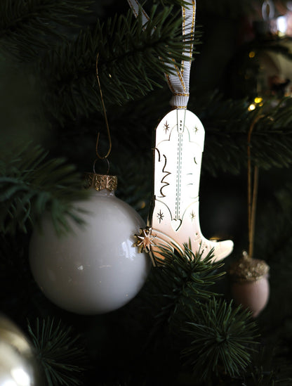 Gold Santiago - Christmas ornament