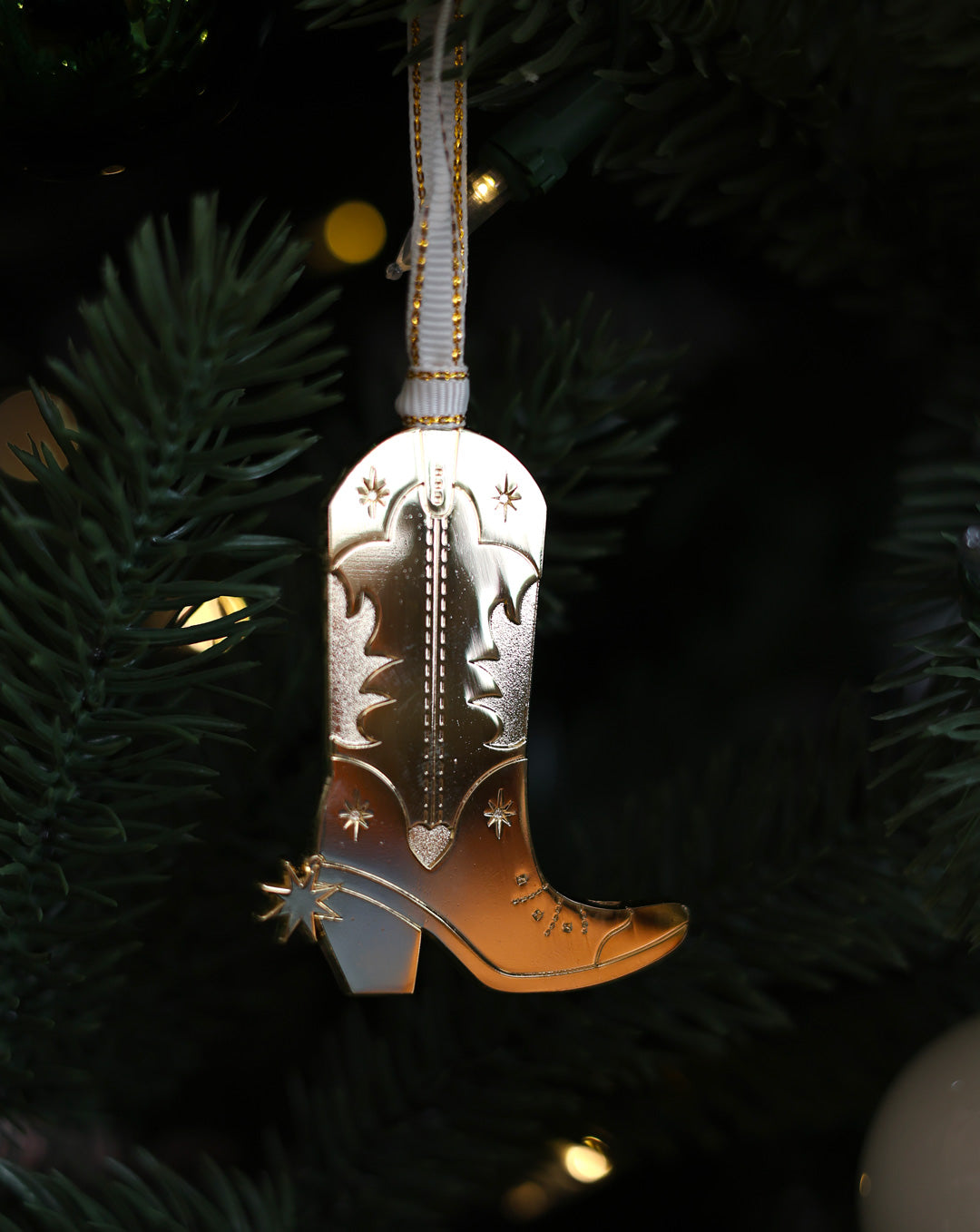 Gold Santiago - Christmas ornament