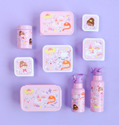 Lot de 4 boîtes repas et goûter - Princesses – vue 3 – A Little Lovely Company
