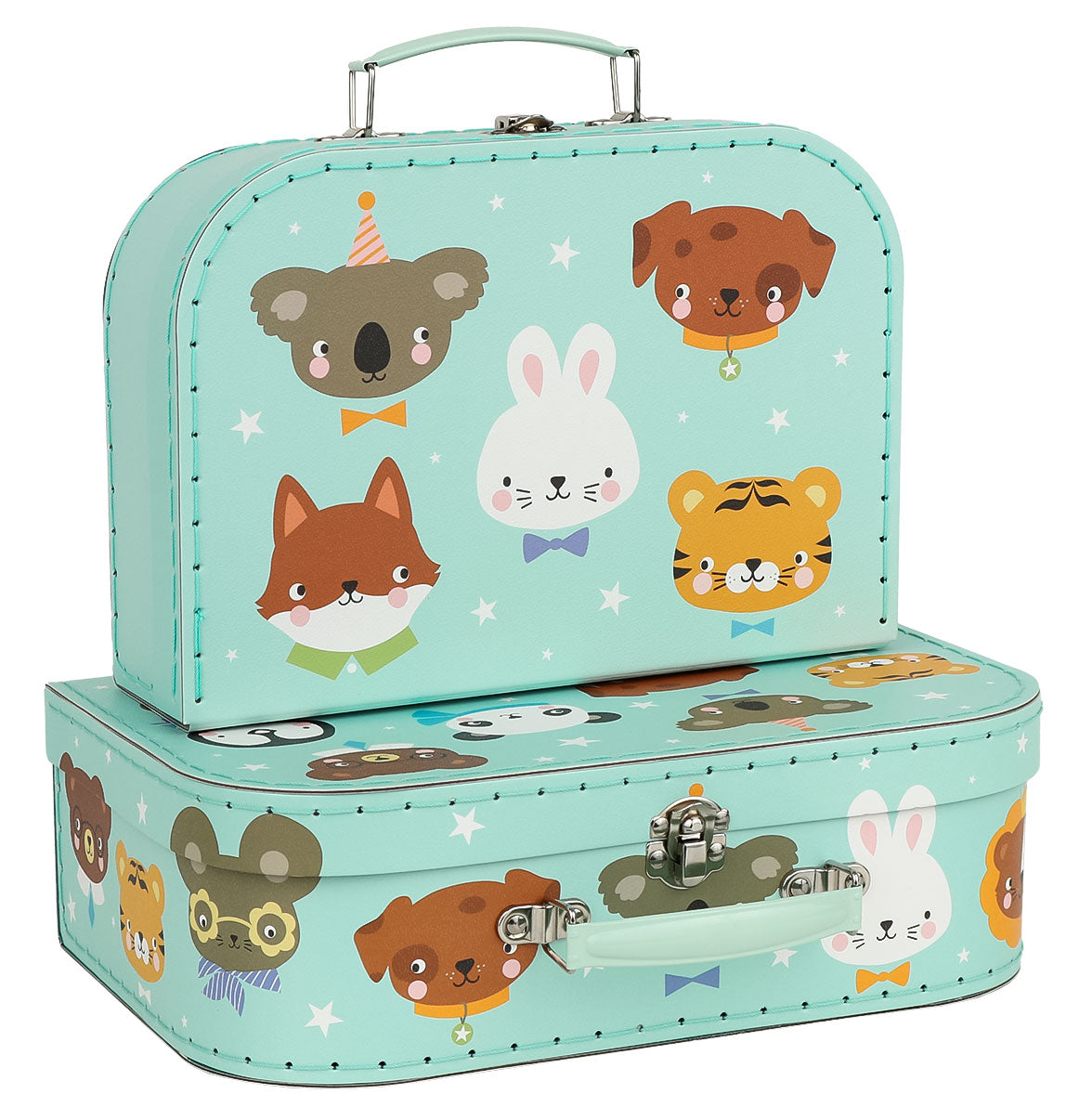 Set de 2 valises enfant - Amis des animaux