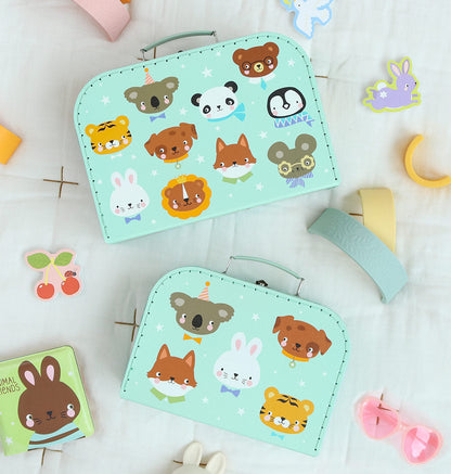 Set de 2 valises enfant - Amis des animaux – vue 7 – A Little Lovely Company