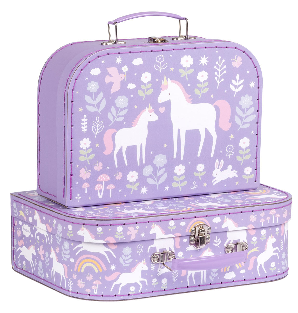 Set de valises enfant - Unicorn Dreams – vue 4 – A Little Lovely Company