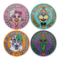 Pack 4 Sous-Verres Five Nights at Freddy's - PizzaPlex