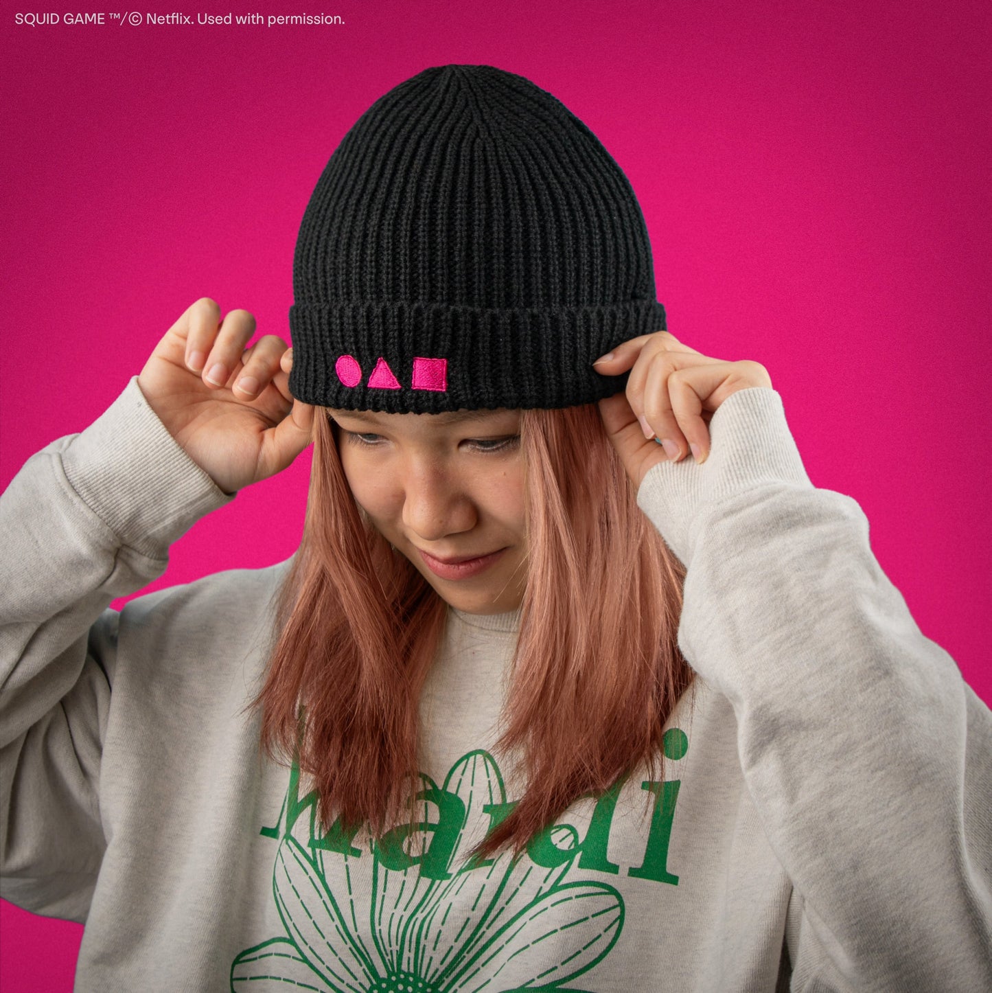 Squid Game Beanie Challenge