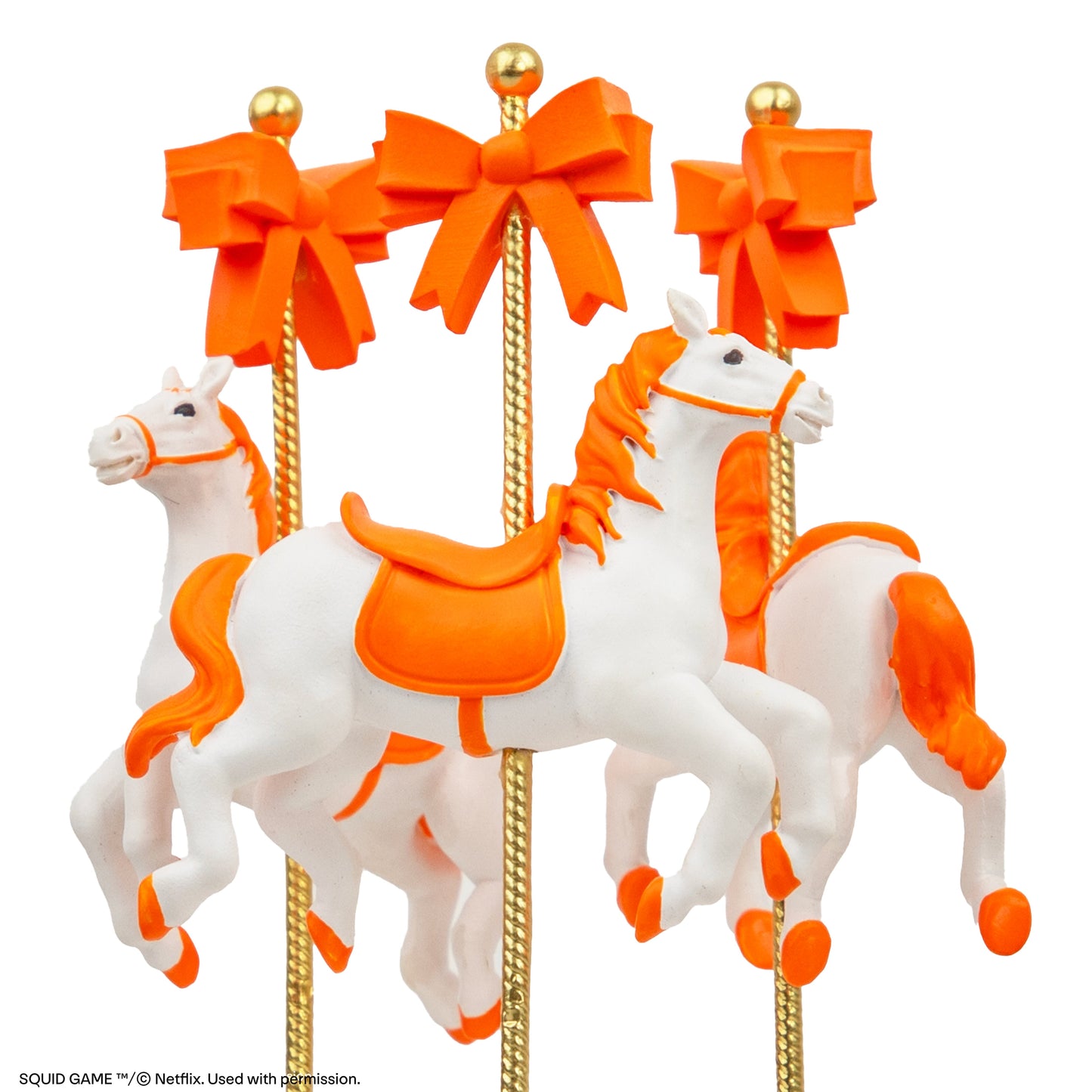 Squid Game Carousel Music Box Replica