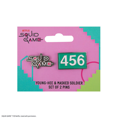 Set of 2 Player 456 & Squid Game Pins