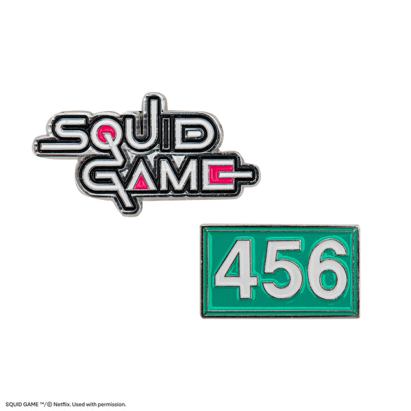 Set of 2 Player 456 & Squid Game Pins