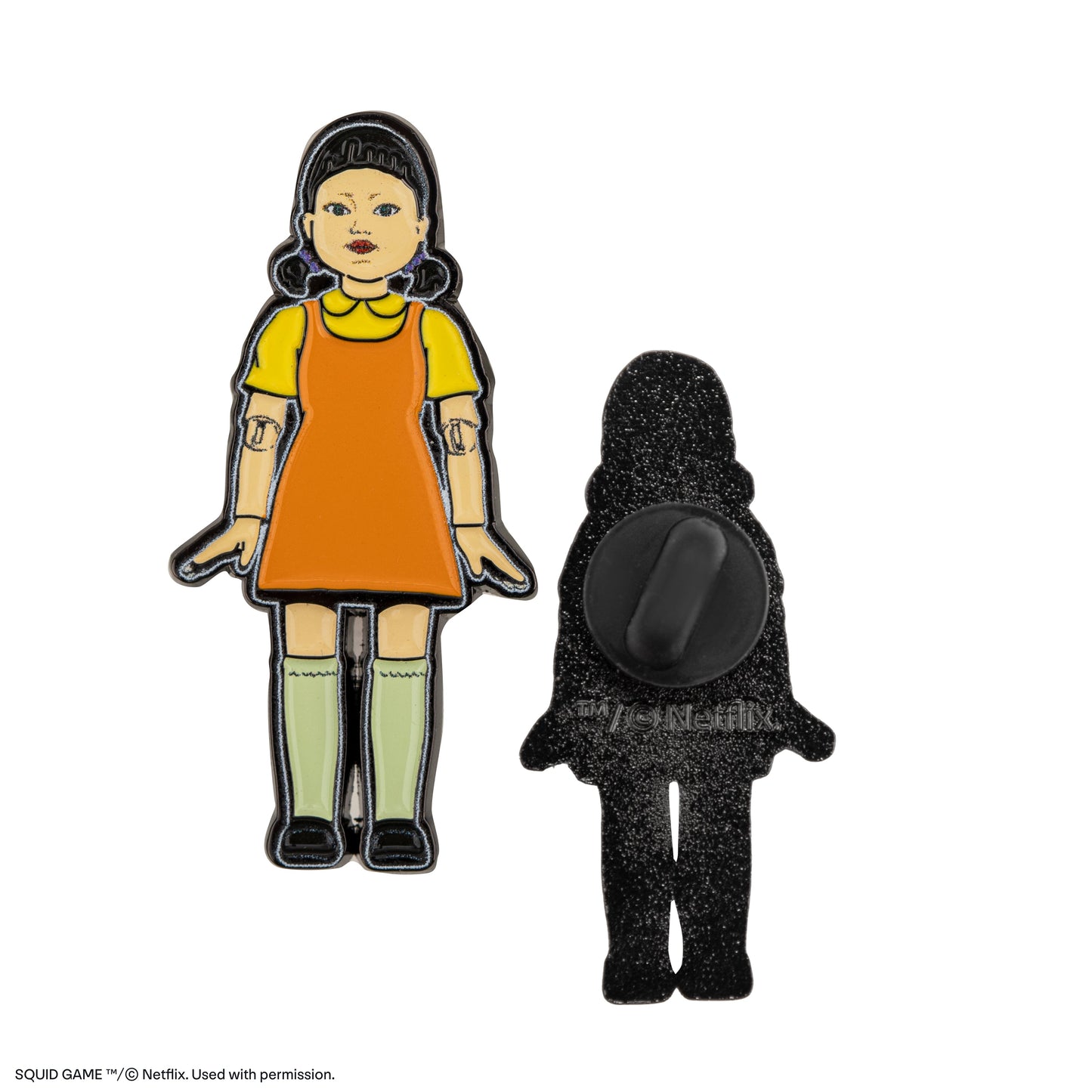 Set of 2 Squid Game Young-Hee and Soldier Pins
