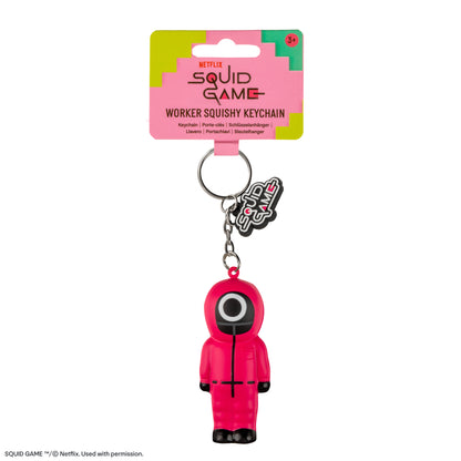 Squishy Soldier Circle Keychain