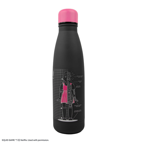 Young-Hee Black Insulated Water Bottle