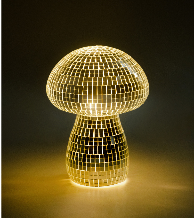 Disco mushroom night light