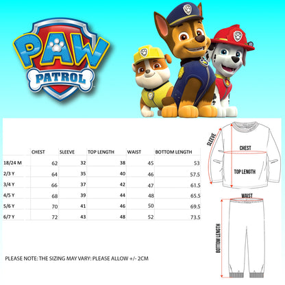 Paw Patrol Personalised Pyjamas - Skye & Everest