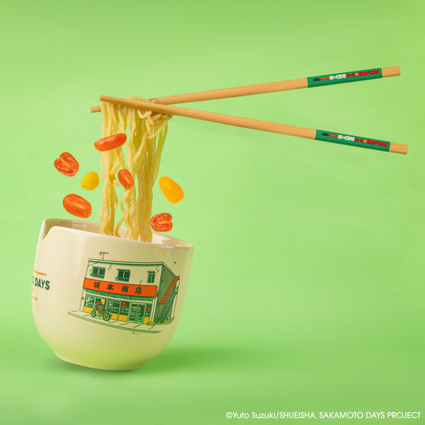 Ramen Bowl and Chopsticks The Legendary Hitman