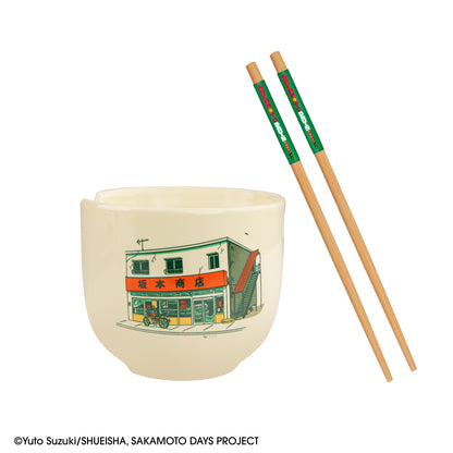 Ramen Bowl and Chopsticks The Legendary Hitman