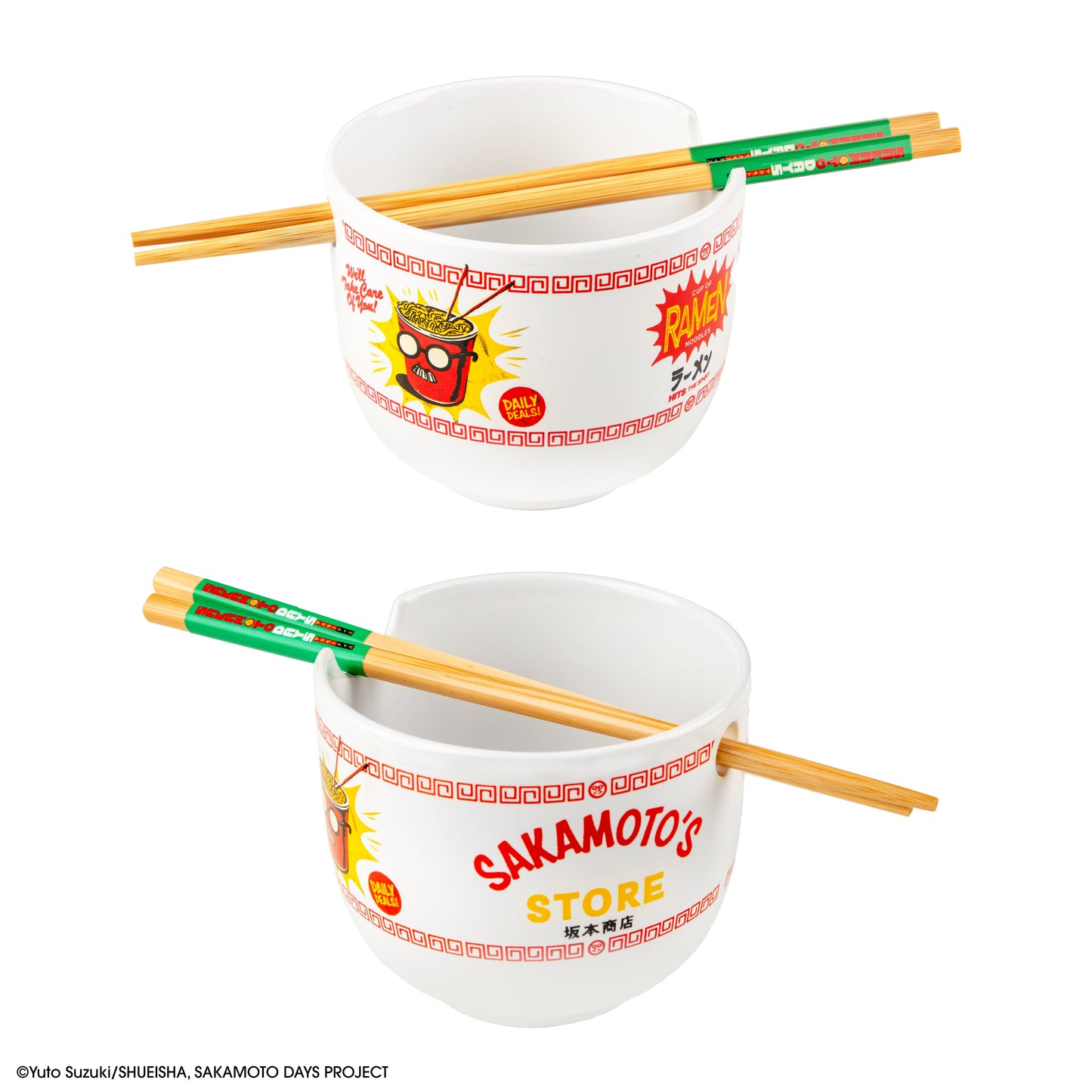 Ramen Bowl and Chopsticks at Sakamoto's